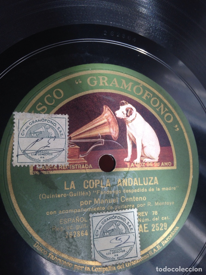 Discos de pizarra: La copla andaluza por Manuel centeno - Foto 1
