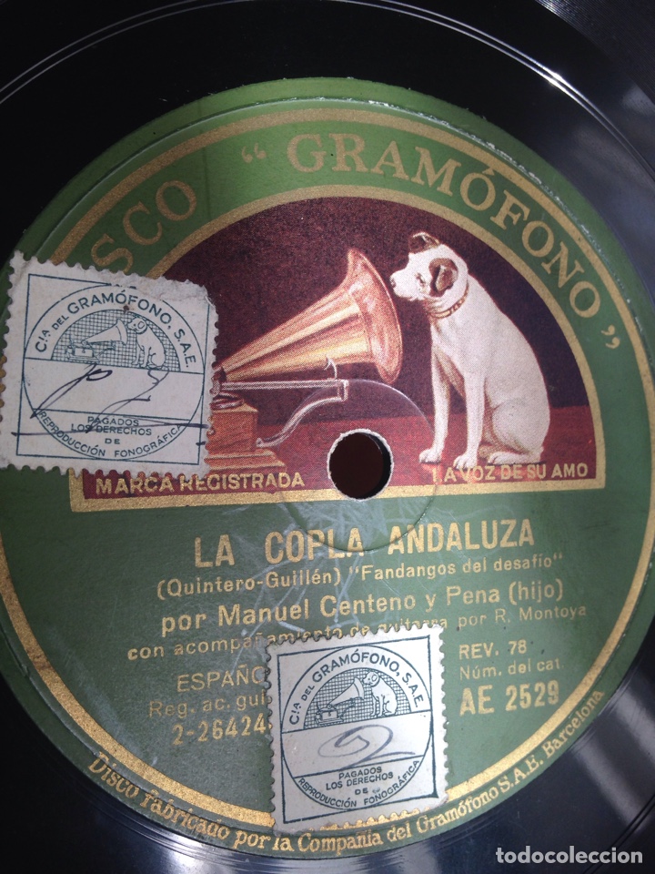 Discos de pizarra: La copla andaluza por Manuel centeno - Foto 3