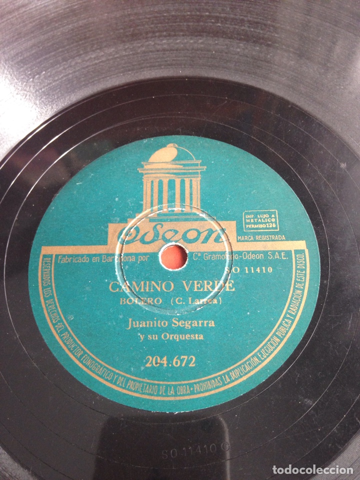 Discos de pizarra: Camino verde Juanito segarra - Foto 1