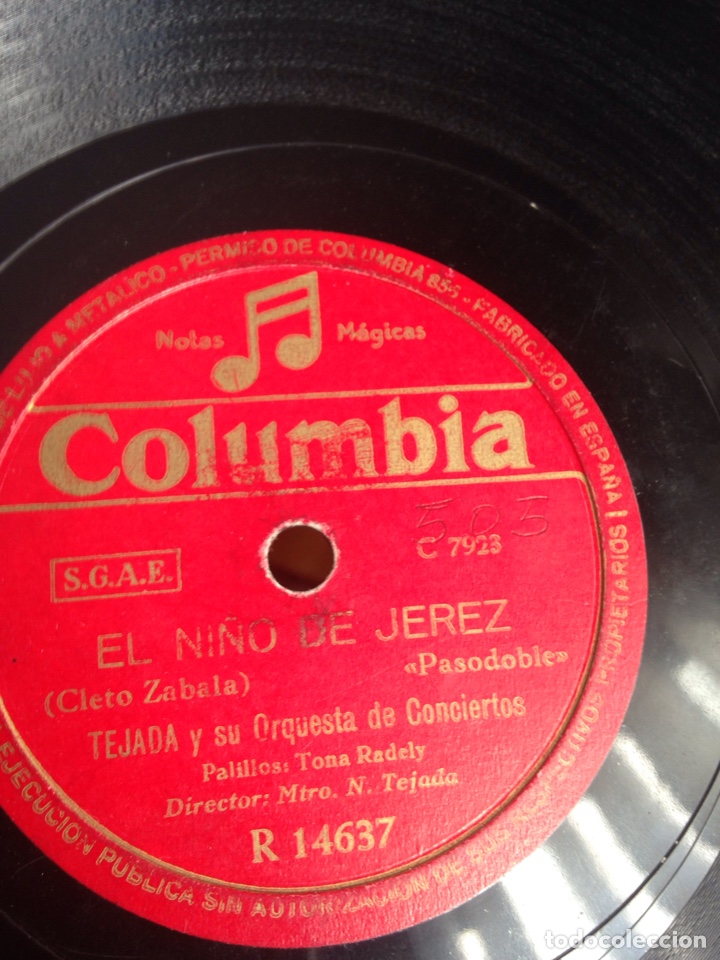 Discos de pizarra: El Ni&ntilde;o de jerez - Foto 1