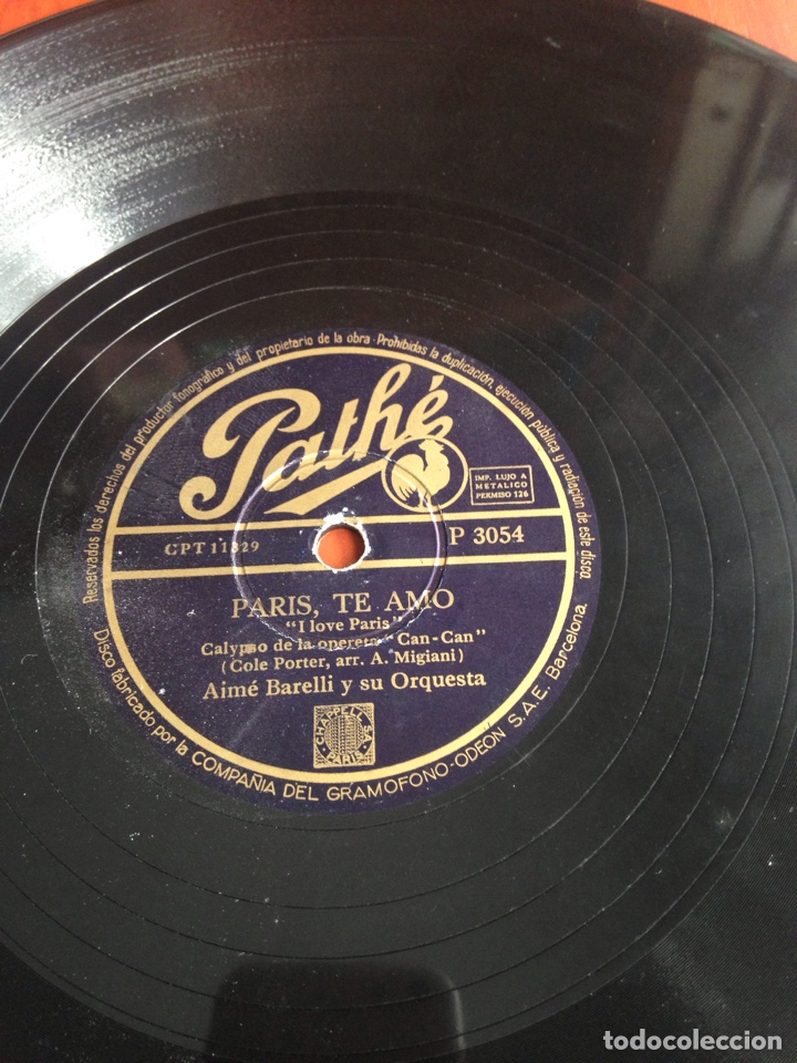 Discos de pizarra: Paris te amo - Foto 1