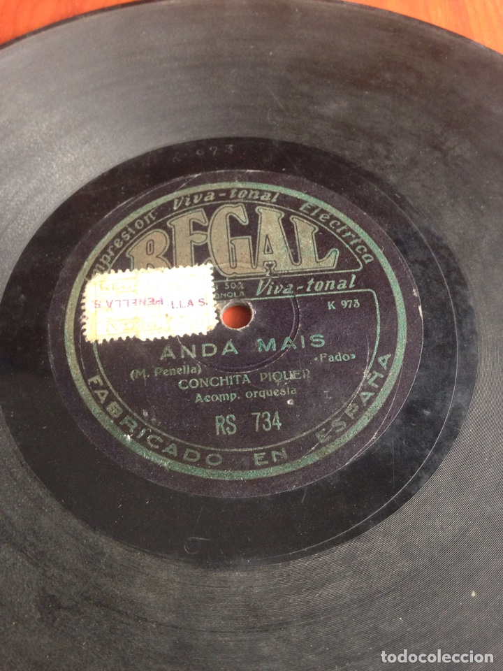 Discos de pizarra: Mari pepa conchita piquer - Foto 3