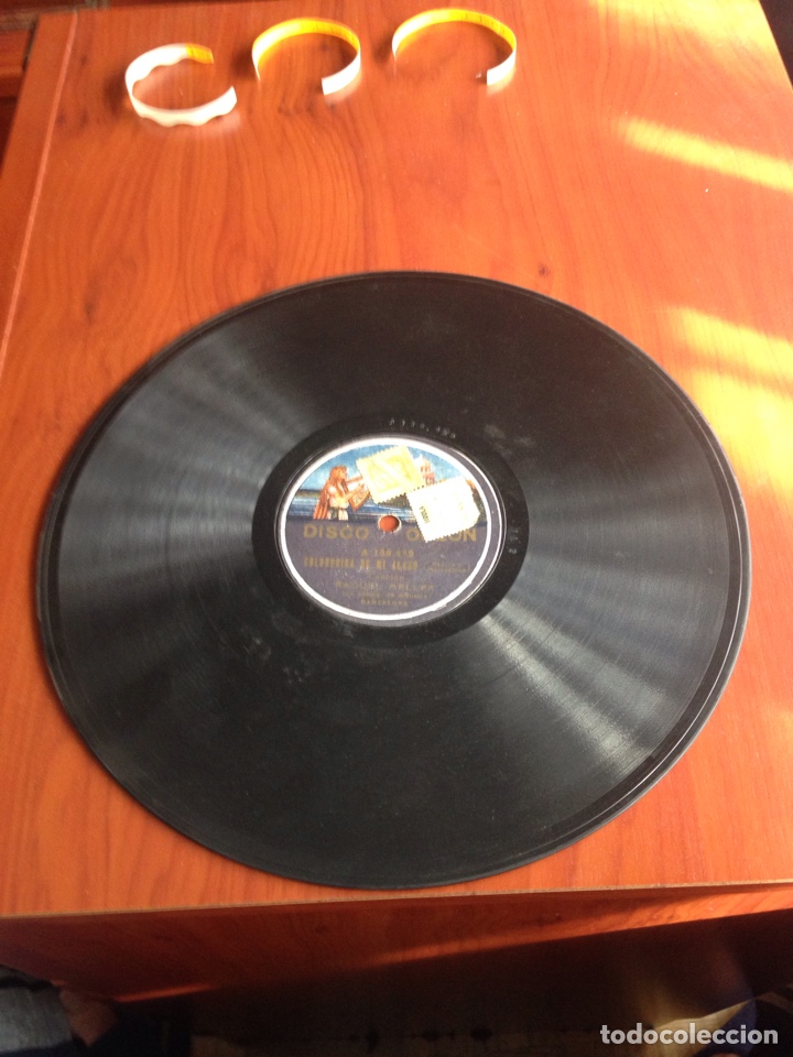 Discos de pizarra: Golondrina de mi alero Raquel meller - Foto 2