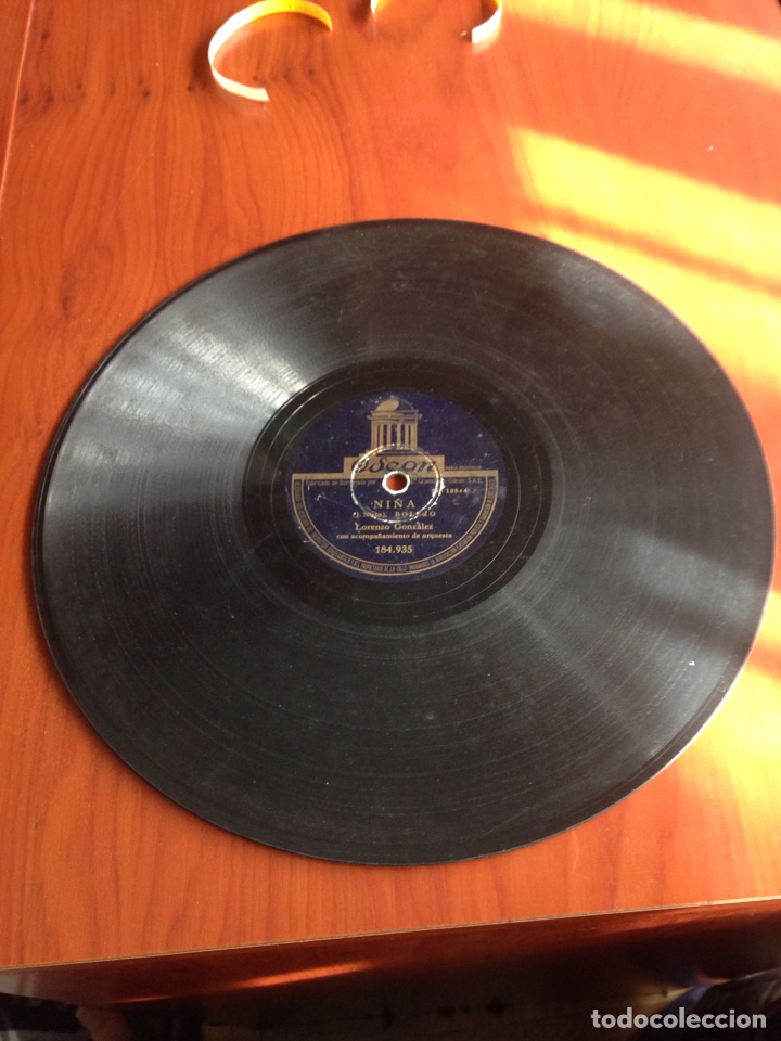 Discos de pizarra: Ni&ntilde;a bolero Lorenzo Gonz&aacute;lez - Foto 2