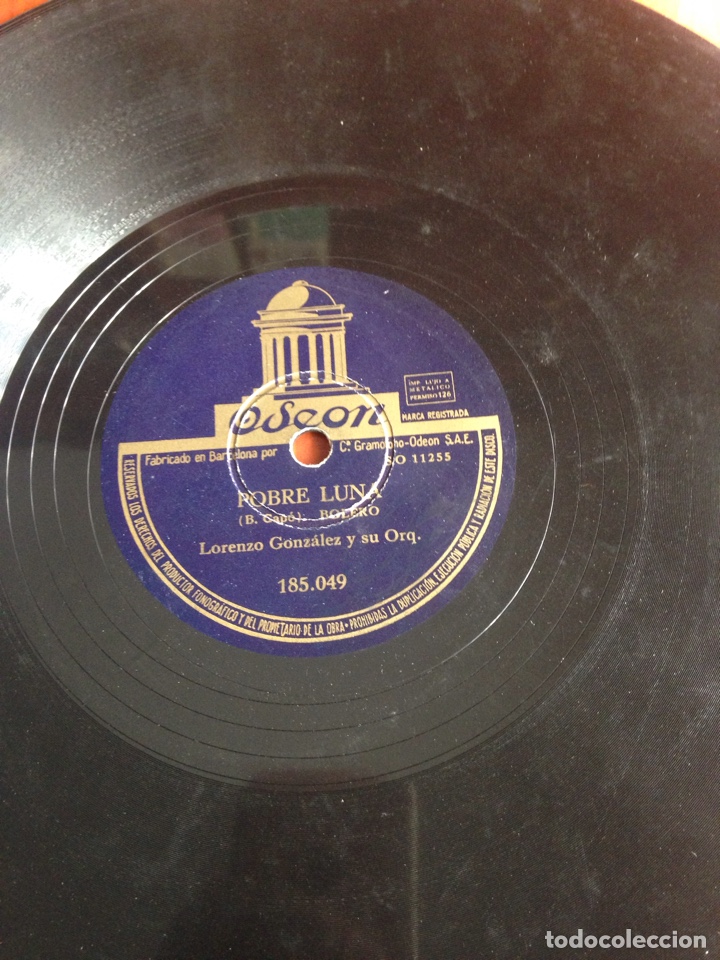 Discos de pizarra: Nunca bolero Lorenzo Gonz&aacute;lez - Foto 3