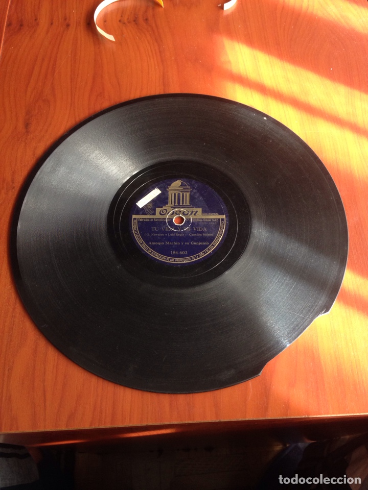 Discos de pizarra: Tu vida y mi vida Antonio machin - Foto 2