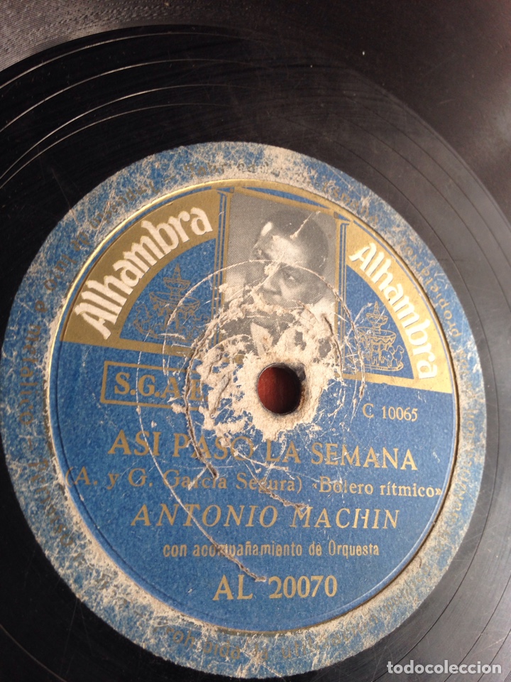 Discos de pizarra: As&iacute; pas&oacute; la semana Antonio machin - Foto 1