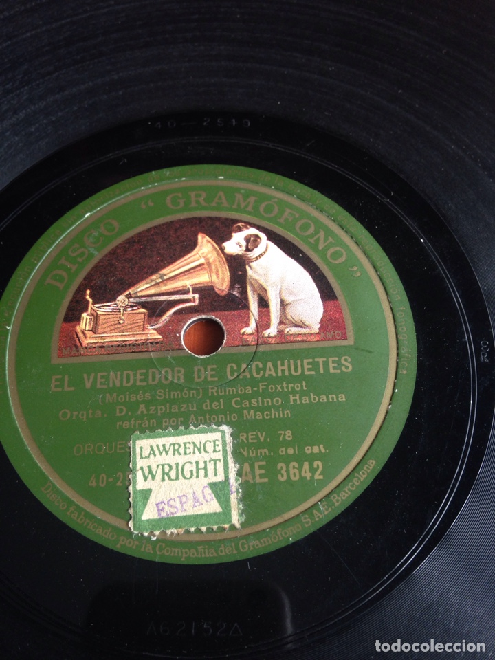 Discos de pizarra: Amor sincero Eliseo grenet - Foto 3