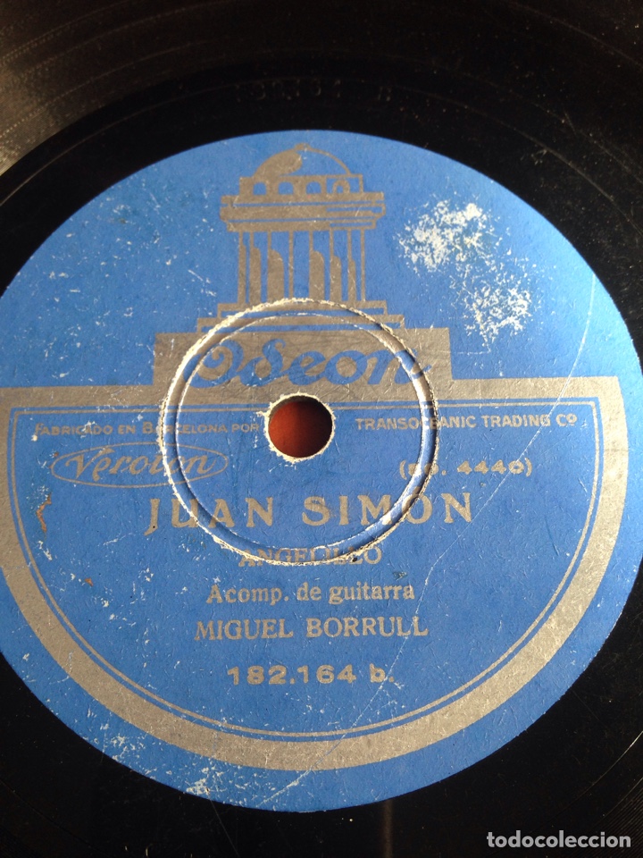 Discos de pizarra: Juan Sim&oacute;n angelillo - Foto 1
