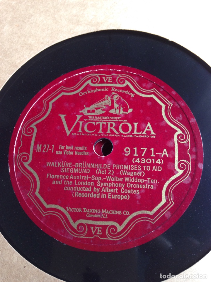 Discos de pizarra: &Aacute;lbum discos Wagner die walkure part11 - Foto 5