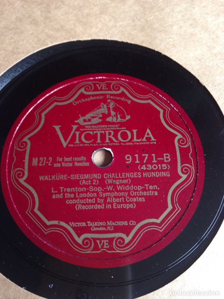 Discos de pizarra: &Aacute;lbum discos Wagner die walkure part11 - Foto 6