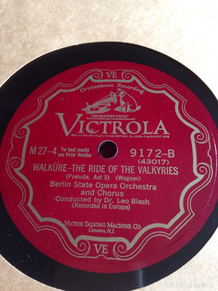 Discos de pizarra: &Aacute;lbum discos Wagner die walkure part11 - Foto 8