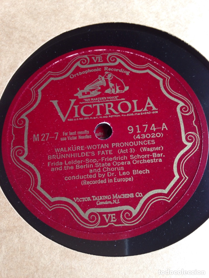 Discos de pizarra: &Aacute;lbum discos Wagner die walkure part11 - Foto 11