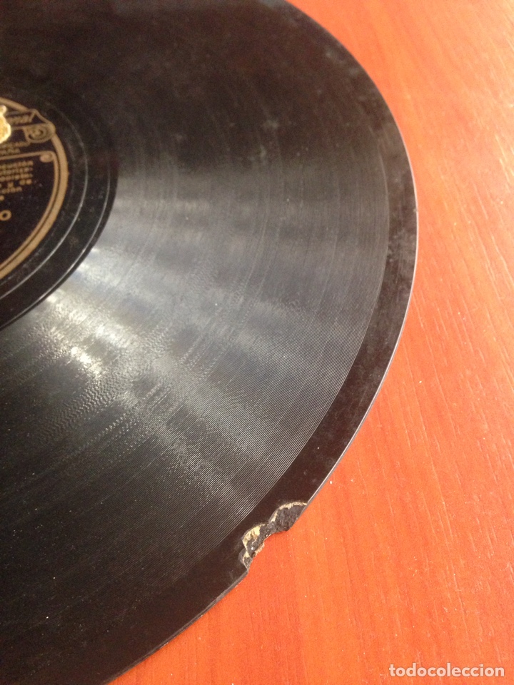 Discos de pizarra: El ver un p&aacute;jaro herido angelillo - Foto 3