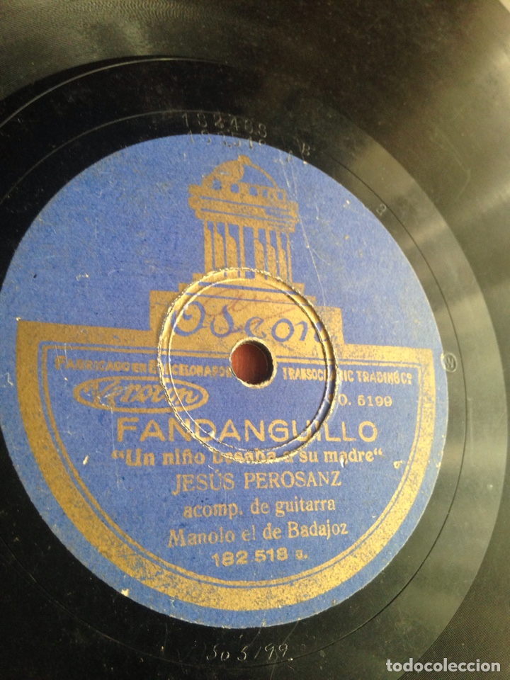 Discos de pizarra: Fandanguillo jesus perosanz - Foto 1