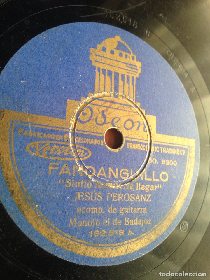 Discos de pizarra: Fandanguillo jesus perosanz - Foto 3