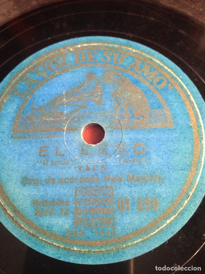Discos de pizarra: El beso vals - Foto 1
