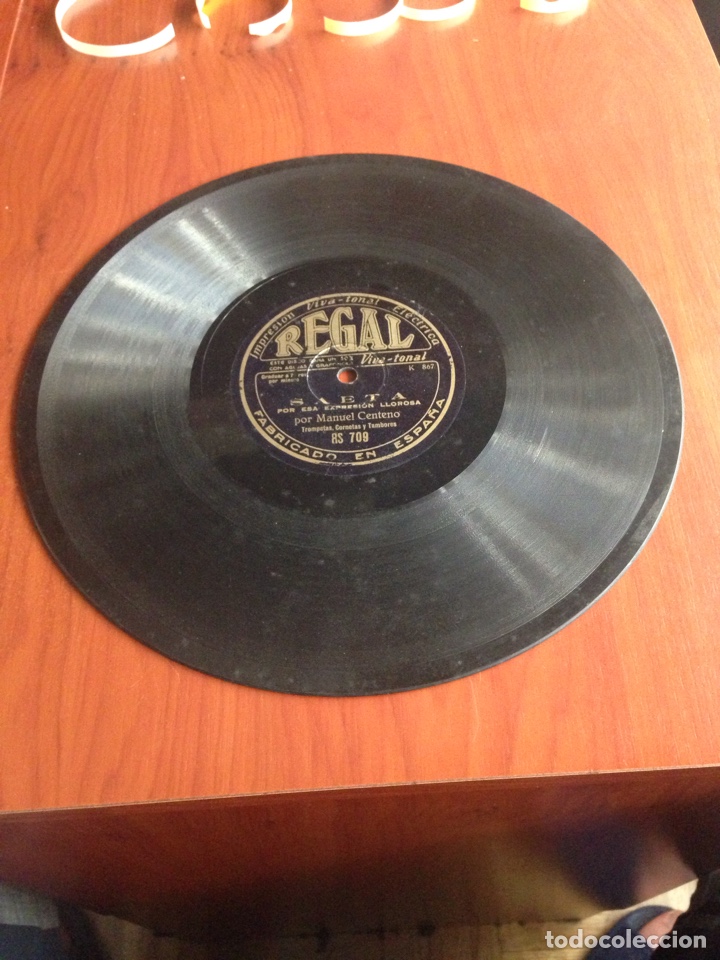Discos de pizarra: Saeta por Manuel centeno - Foto 2
