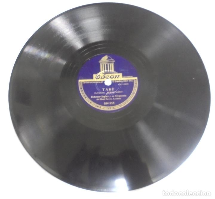 Discos de pizarra: DISCO PIZARRA. REGAL. 184918. TABU / UN LUGAR EN EL SOL. - Foto 2