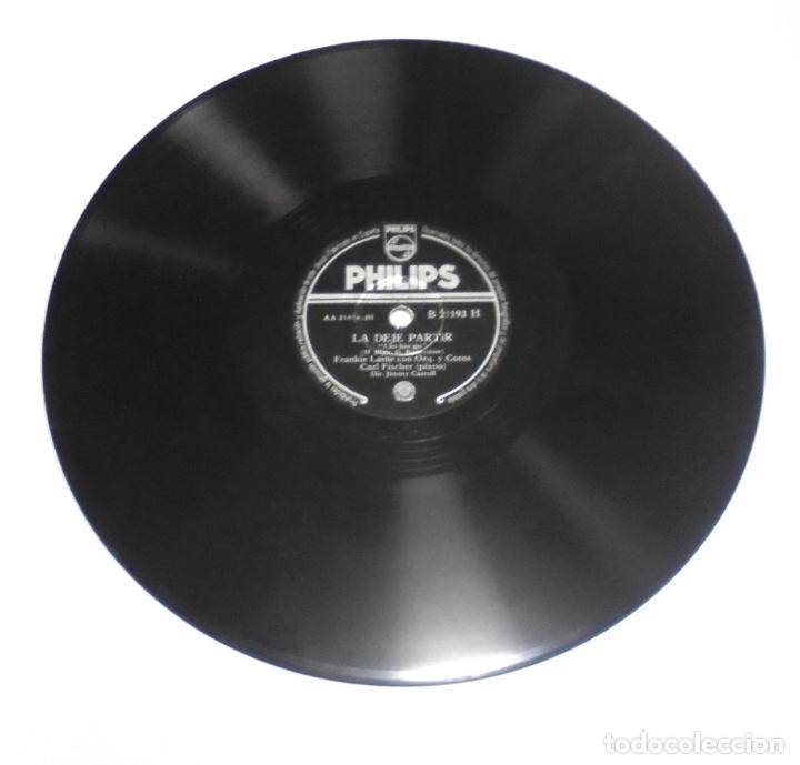 Discos de pizarra: DISCO PIZARRA. PHILIPS. B 21193 H. LA DEJE PARTIR / GRANADA - Foto 1