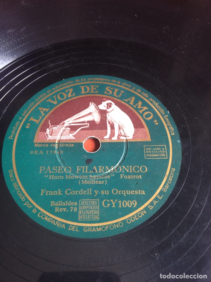 Discos de pizarra: Chiquita Frank cordell - Foto 3