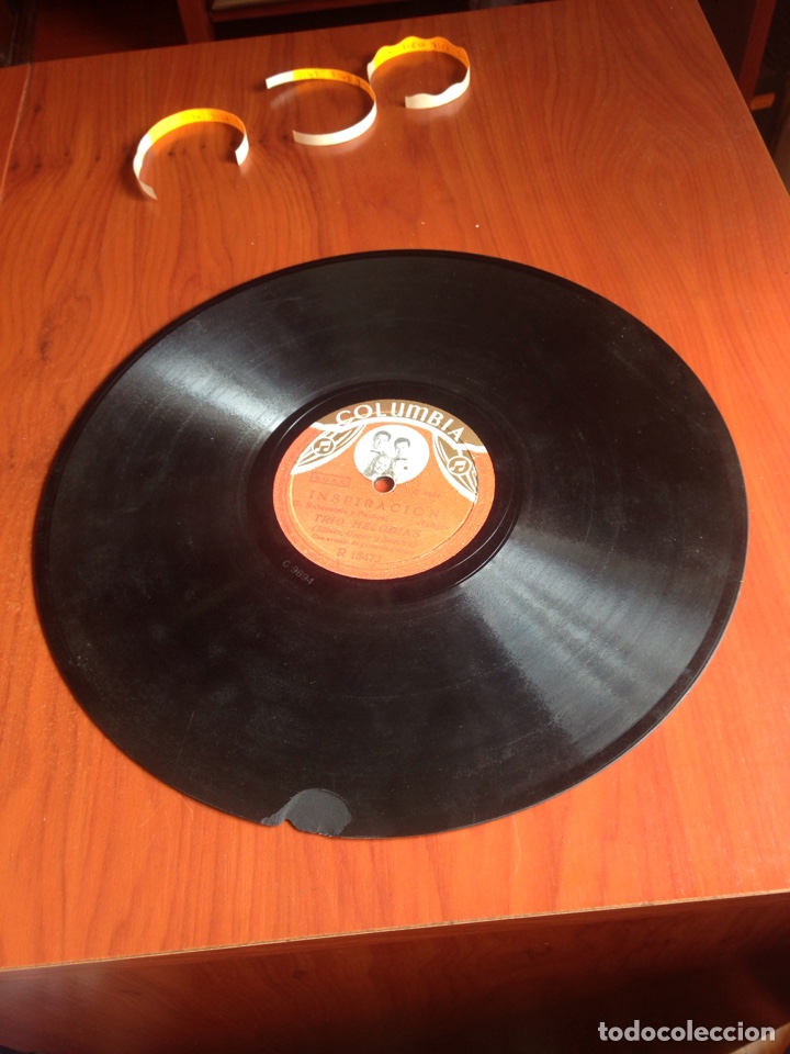 Discos de pizarra: La comparsita tr&iacute;o melod&iacute;as - Foto 5