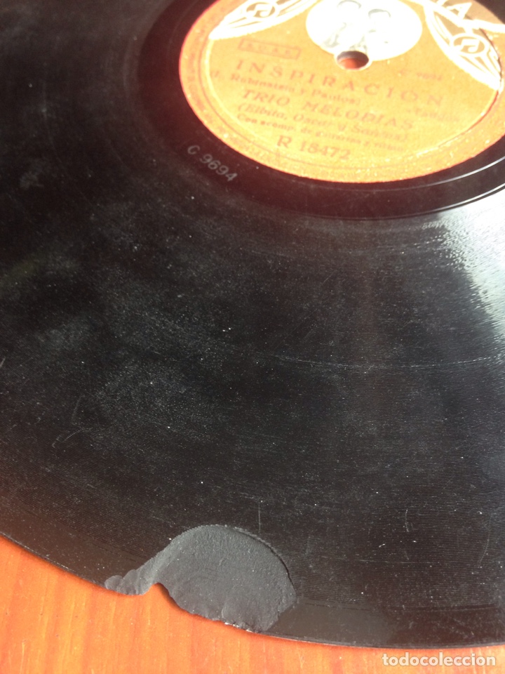 Discos de pizarra: La comparsita tr&iacute;o melod&iacute;as - Foto 6