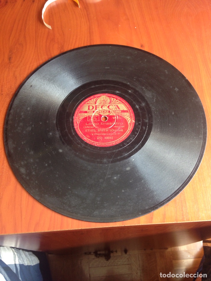 Discos de pizarra: Lolita brasileiro Ethel smith - Foto 2