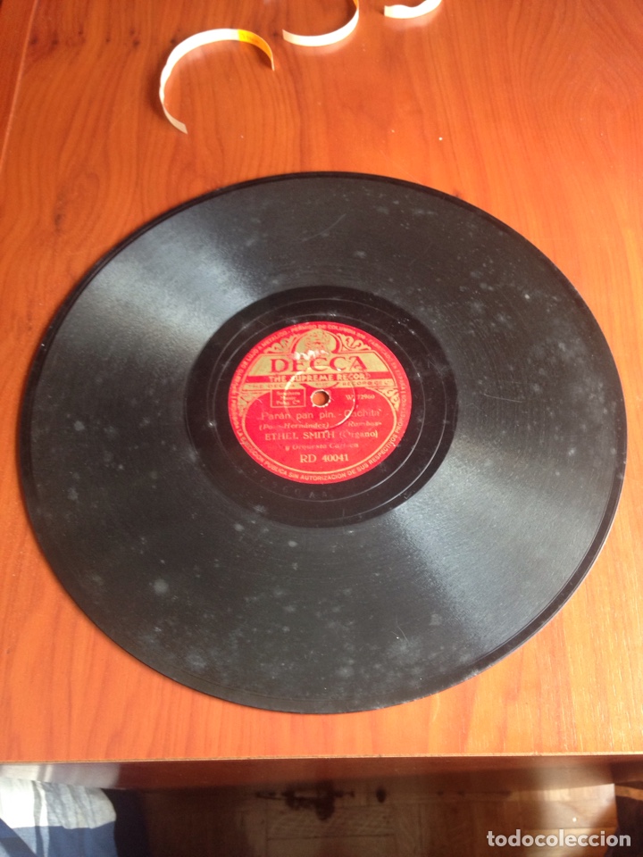 Discos de pizarra: Lolita brasileiro Ethel smith - Foto 4