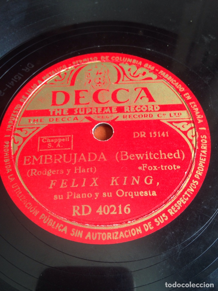 Discos de pizarra: Embrujada F&eacute;lix king - Foto 1
