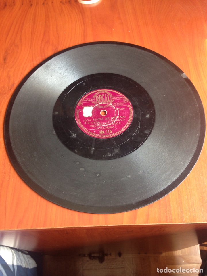 Discos de pizarra: Que linda es Espa&ntilde;a pasodoble - Foto 2