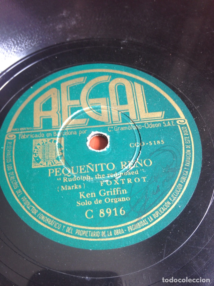 Discos de pizarra: Peque&ntilde;ito reno ken griffin - Foto 1