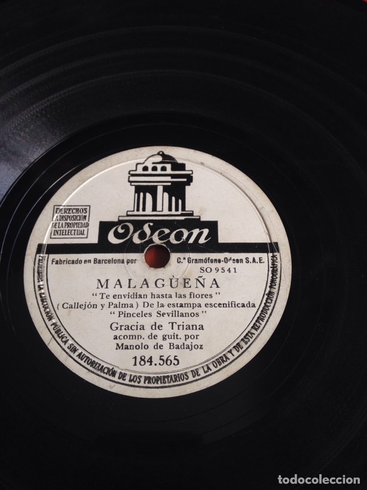 Discos de pizarra: Malague&ntilde;a gracia de Triana - Foto 1