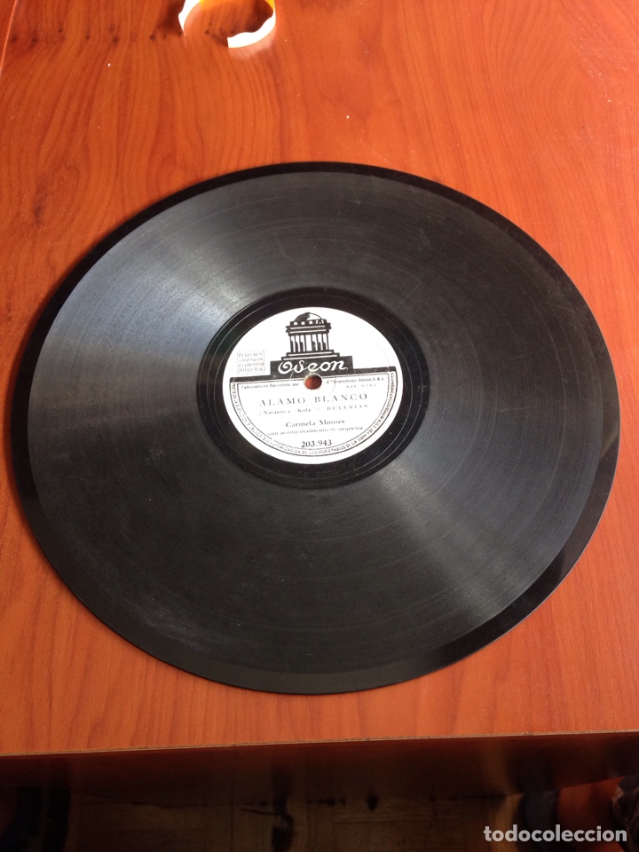 Discos de pizarra: &Aacute;lamo blanco Carmela montes - Foto 2