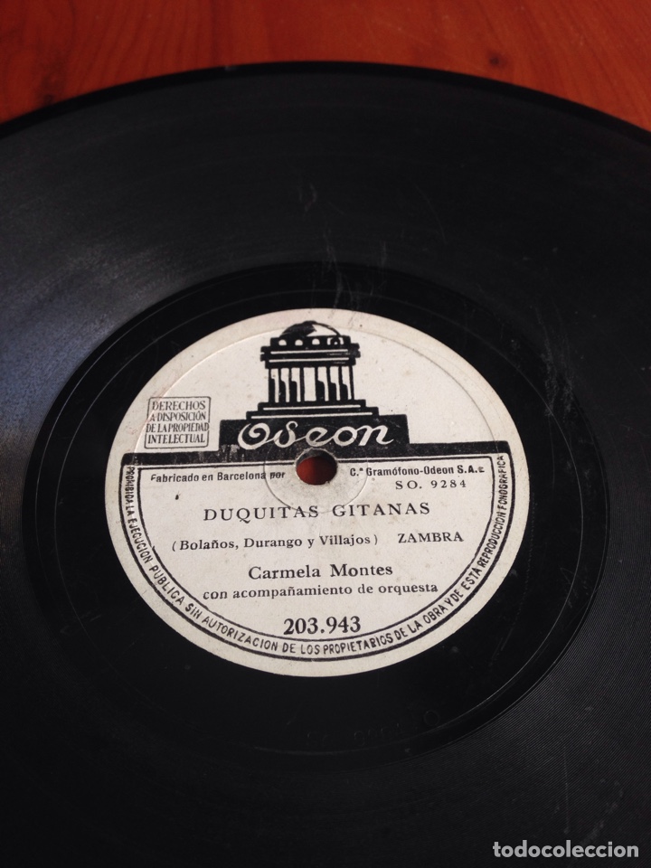 Discos de pizarra: &Aacute;lamo blanco Carmela montes - Foto 3