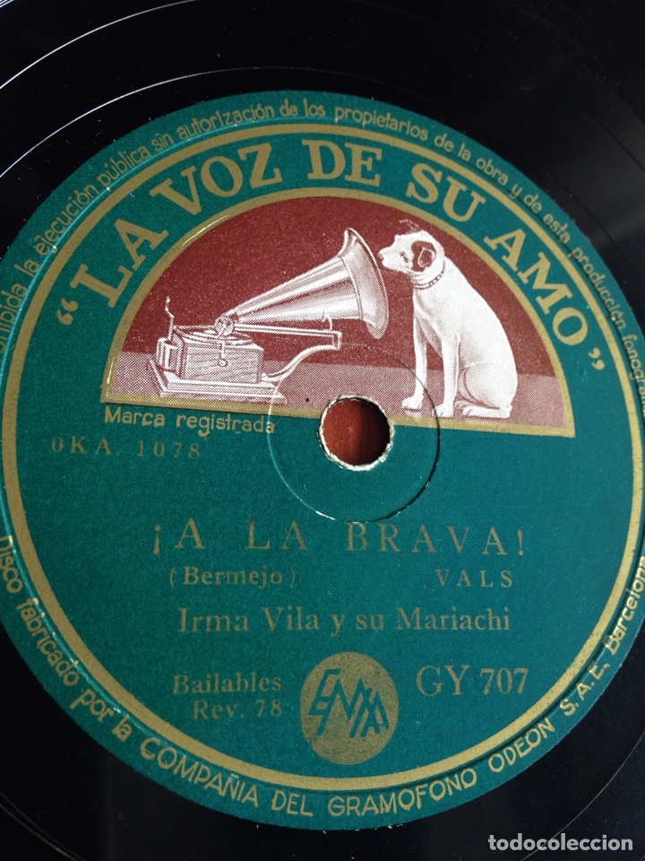 Discos de pizarra: El soldado de levita Irma Vila y su mariachi - Foto 3