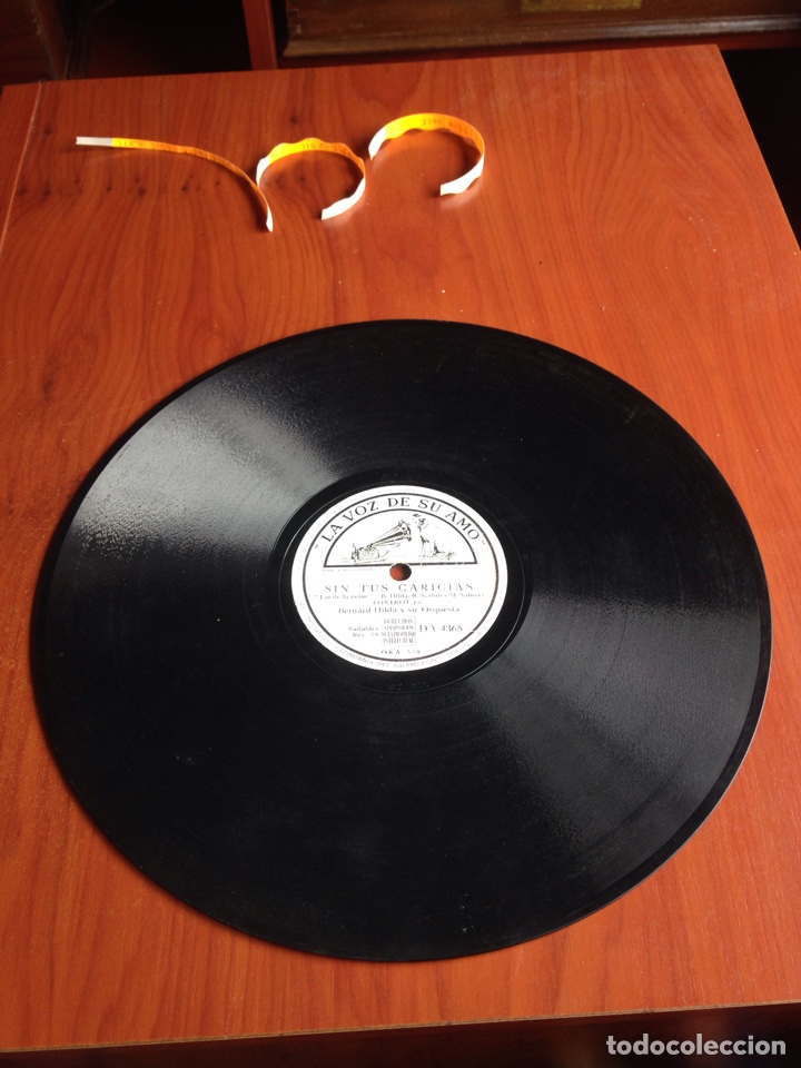 Discos de pizarra: Sin tus caricias bernard hilda - Foto 2