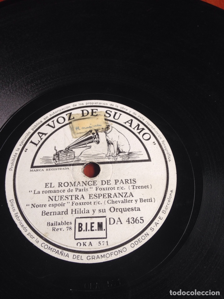Discos de pizarra: Sin tus caricias bernard hilda - Foto 3