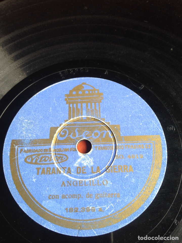 Discos de pizarra: Tarantas de la sierra angelillo - Foto 1