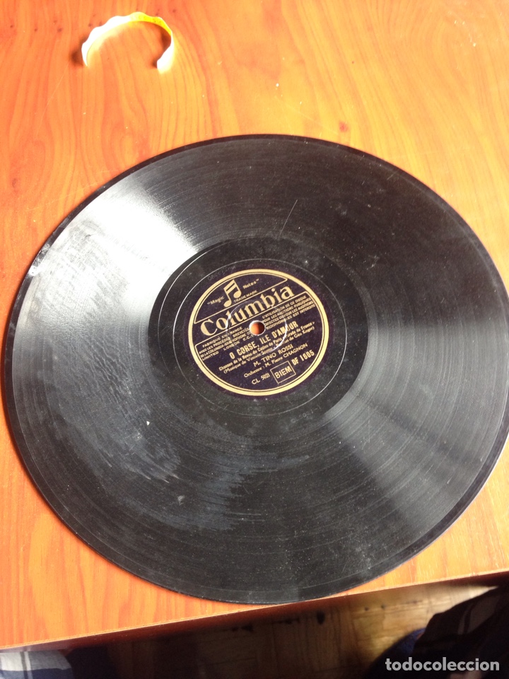Discos de pizarra: Vieni vieni m tino Rossi - Foto 4