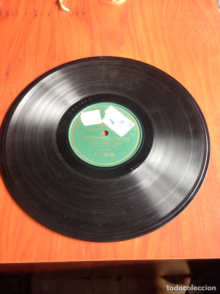 Discos de pizarra: La chavala Srta soler - Foto 2
