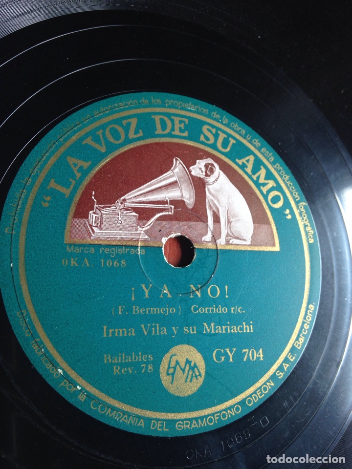 Discos de pizarra: La malague&ntilde;a Irma vila - Foto 3