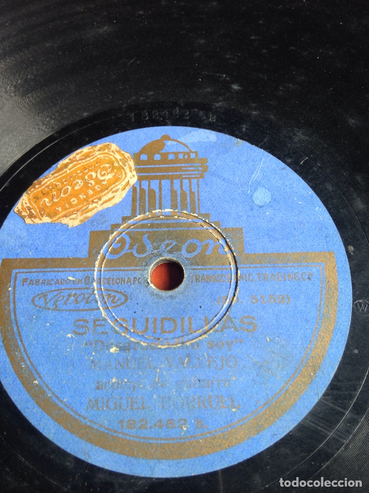 Discos de pizarra: Media granadina Manuel Vallejo - Foto 3