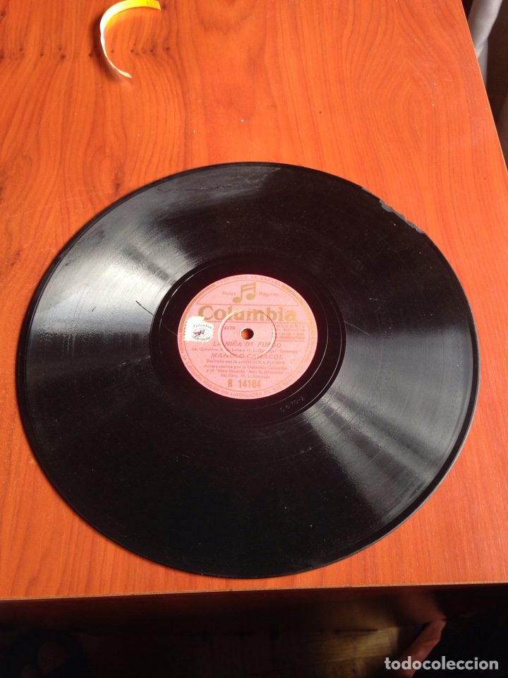 Discos de pizarra: La rosa nueva Manolo caracol - Foto 5