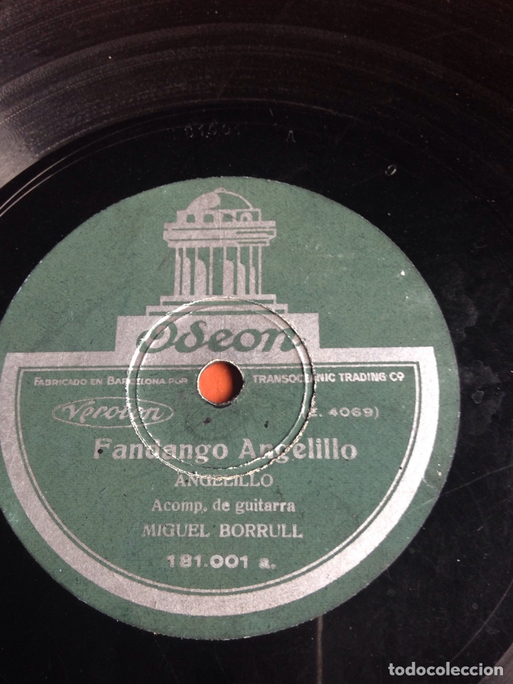 Discos de pizarra: Fandango angelillo - Foto 1