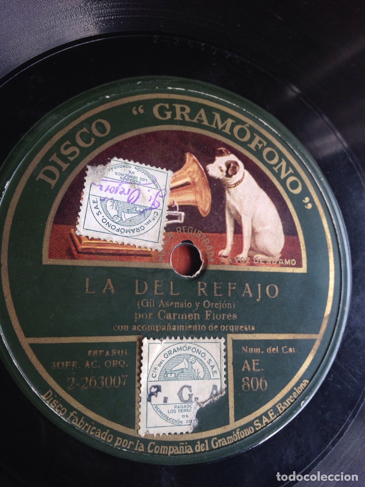 Discos de pizarra: La del refajo Carmen flores - Foto 1