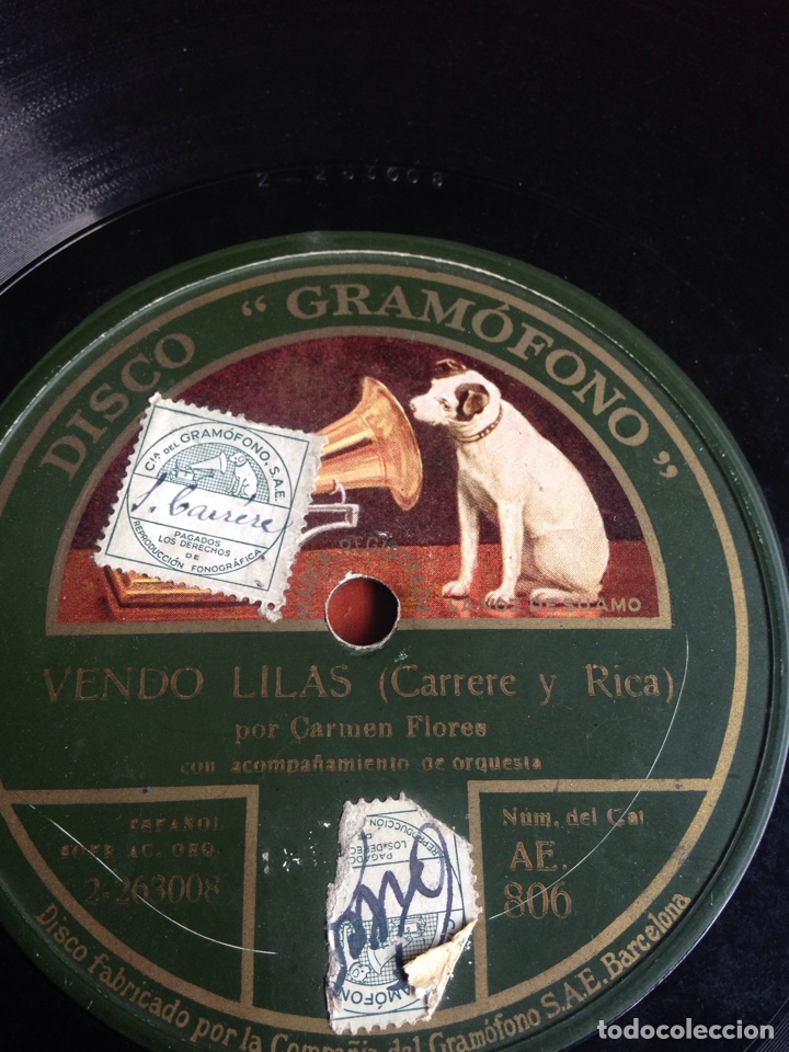 Discos de pizarra: La del refajo Carmen flores - Foto 3