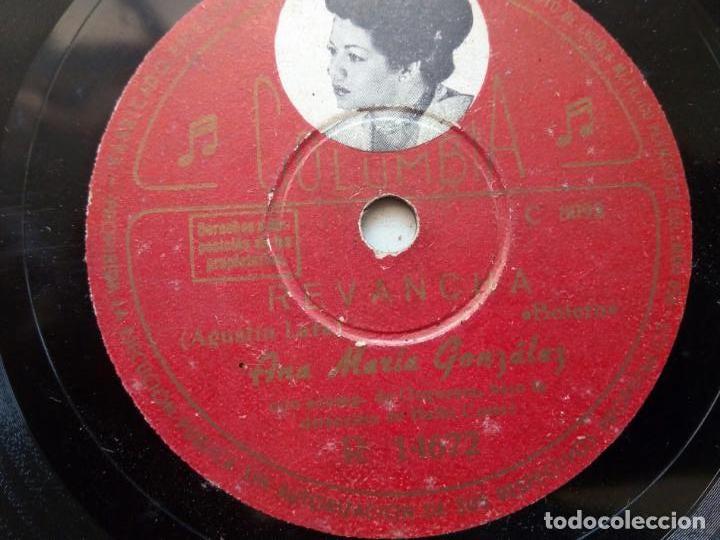 Discos de pizarra: ANA MARIA GONZALEZ - REVANCHA - MADRID - Foto 1