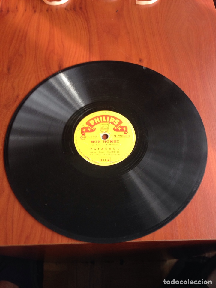 Discos de pizarra: Mon homme patachou - Foto 2