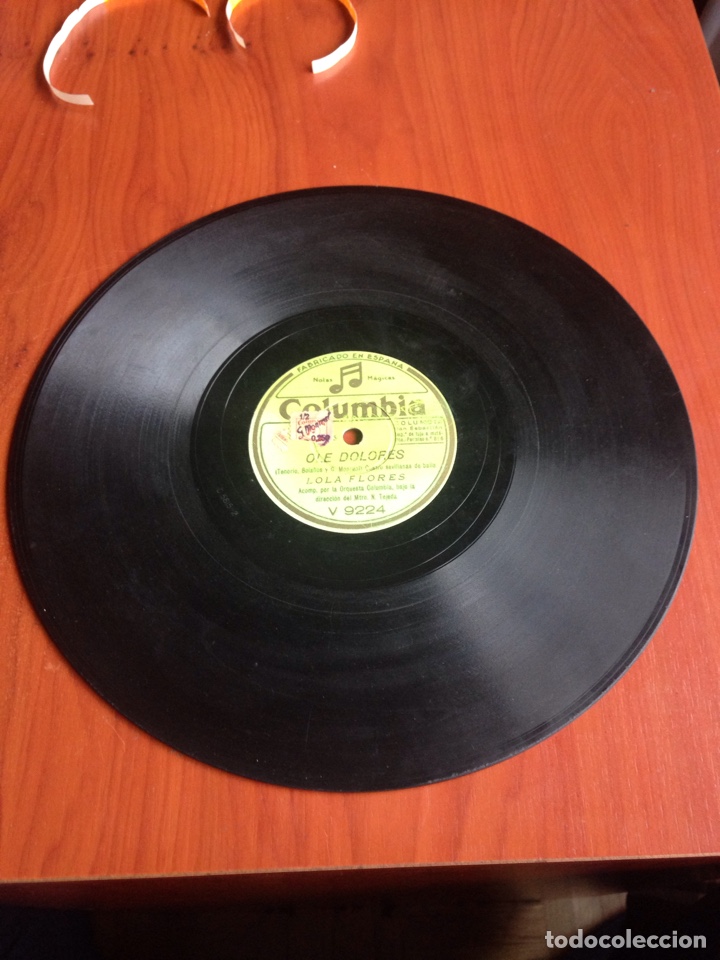 Discos de pizarra: Al verde lim&oacute;n Lola flores - Foto 5